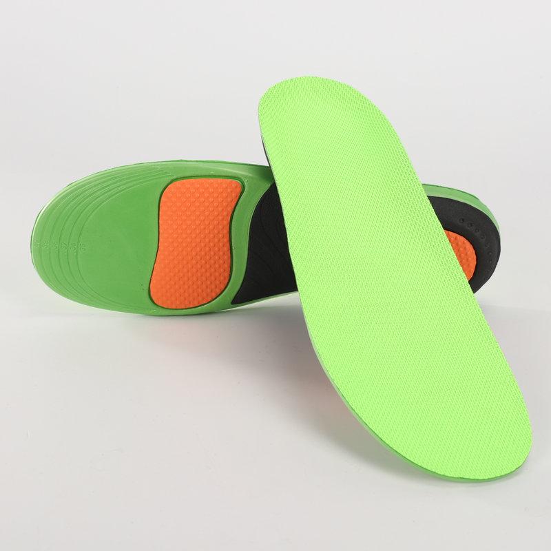 Мужская спортивная стелька с высоким сводом стопы: Утолщенная, амортизирующая, удобная поддержка при плоскостопии