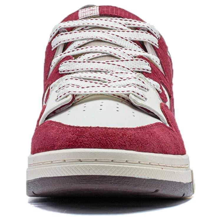 Li Ning Wave PRO CNY Удобные Нескользящие Износостойкие Кеды для Скейтборда Мужские Красные AECU001-2