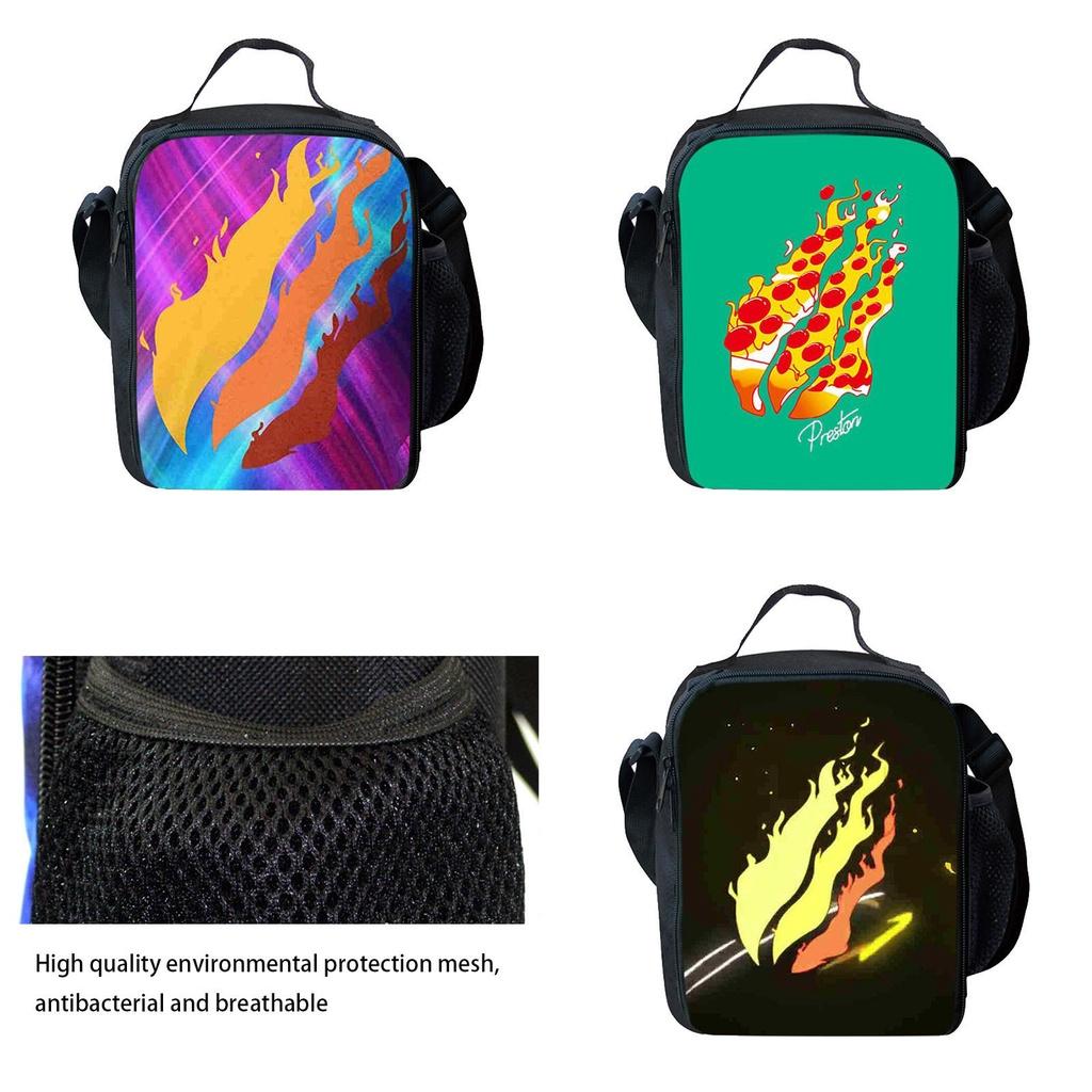 Preston Большая портативная сумка-термос из алюминиевой фольги для школьного обеда. Сохраняет еду холодной или теплой весь день.