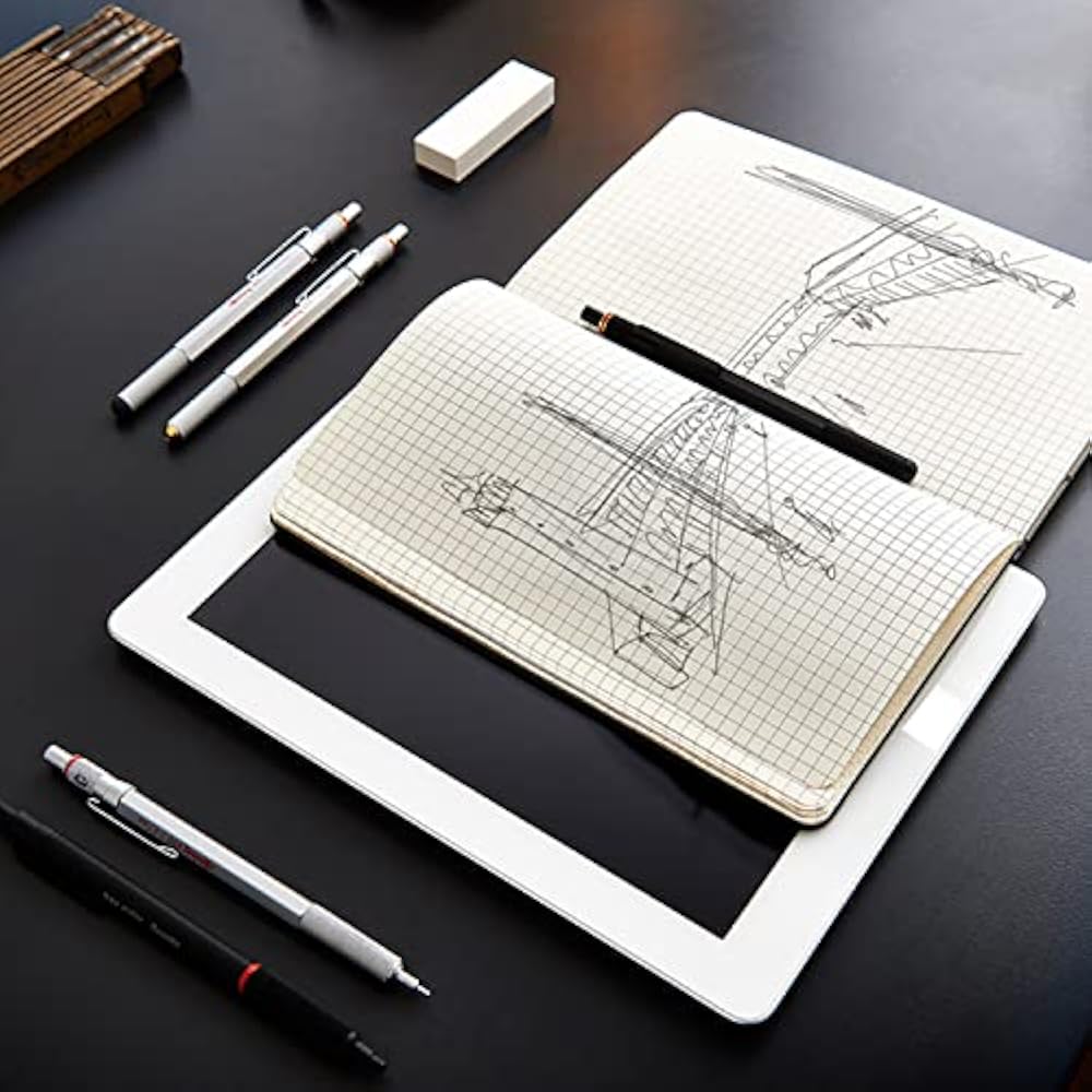 Механический карандаш Rotring 800 0,7 мм черный 1904446 официально импортирован
