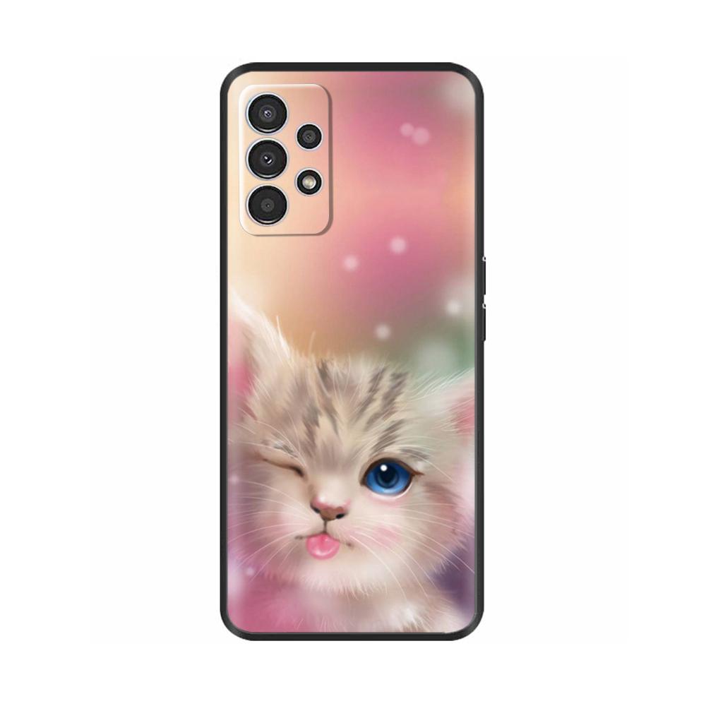 Чехол для Samsung Galaxy A53 5G Высококачественный Мягкий Силиконовый Чехол для Телефона Защитный Корпус Бампер для Samsung Galaxy A33 A73 5G A 53
