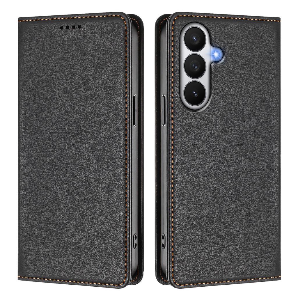 Кожаный чехол для телефона Samsung Galaxy S26 Ultra S26 Edge S26 Plus S26 S25 Edge S25 Ultra S25 Plus S25 Flip Wallet