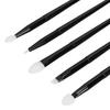 5pcs Multifunctional Silicone Makeup Brushes Precision Cream Makeup Tools  For Liquid Eye Shadow