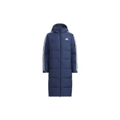 adidas Terrex 3ST Длинная утепленная куртка с капюшоном унисекс верхняя одежда синяя H20763