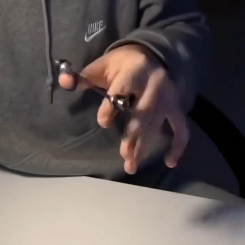 Медные Бусы-Молитвенник Begleri Игрушка-Антистресс Развитие Моторики Пальцев Снятие Тревоги Непрерывная Кинетическая Арт-Игрушка Для Мужчин Женщин Игра на Кончиках Пальцев