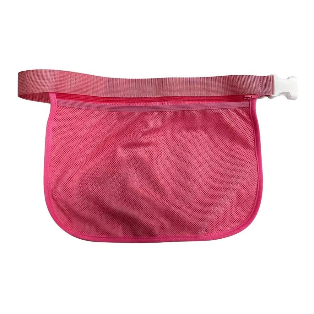 High Elasticity Tennis Ball Holder Bag Mesh Material Adjustable Band Ball Waist Pouch Elastic Fabric Breathable