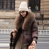 Stylish Winter Coats for Women: Warm and Fashionable, with A Large Faux Fur Collar and A Short Length.