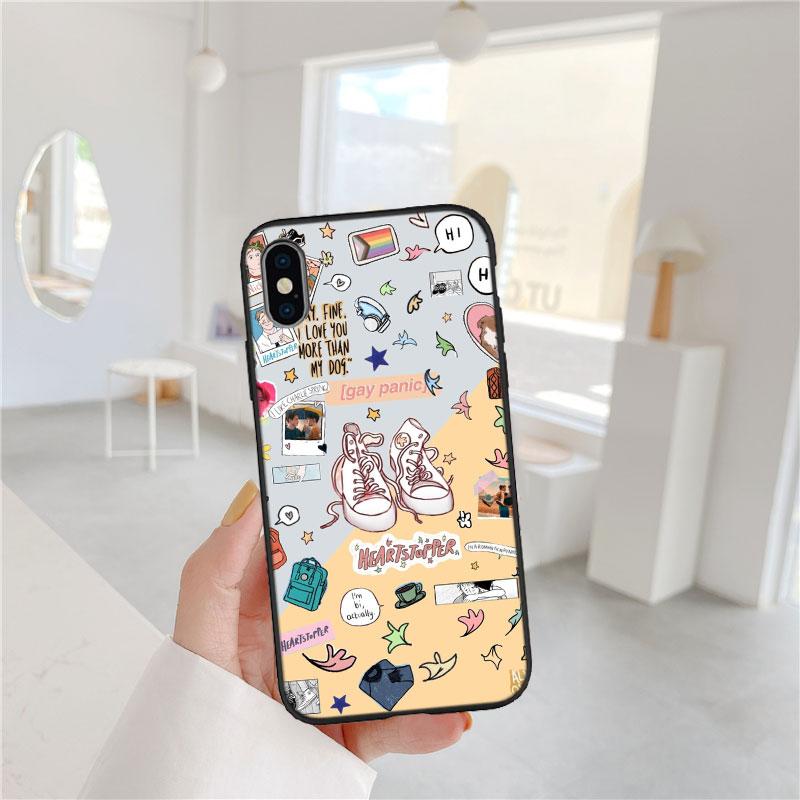 Чехол Heartstopper Новый Высококачественный для iPhone SE X XS XR 16E 11 17 Pro Max 8 7 6 6s Plus