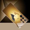 Двухцветный Чехол для Телефона Angel High-end, Гальванизированный Стеклянный Чехол для Samsung Galaxy S26 S25 S24 S23 S22 S21 FE, Ultra, Plus