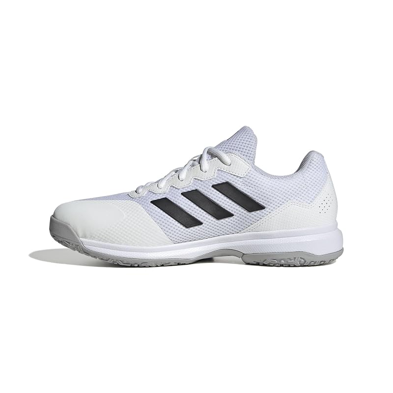 Теннисные кроссовки Adidas Game Court 2 OC Унисекс Взрослые LKS39 Обувь Белый/Основной Черный/Серый Два (JQ5010) 27,5 см
