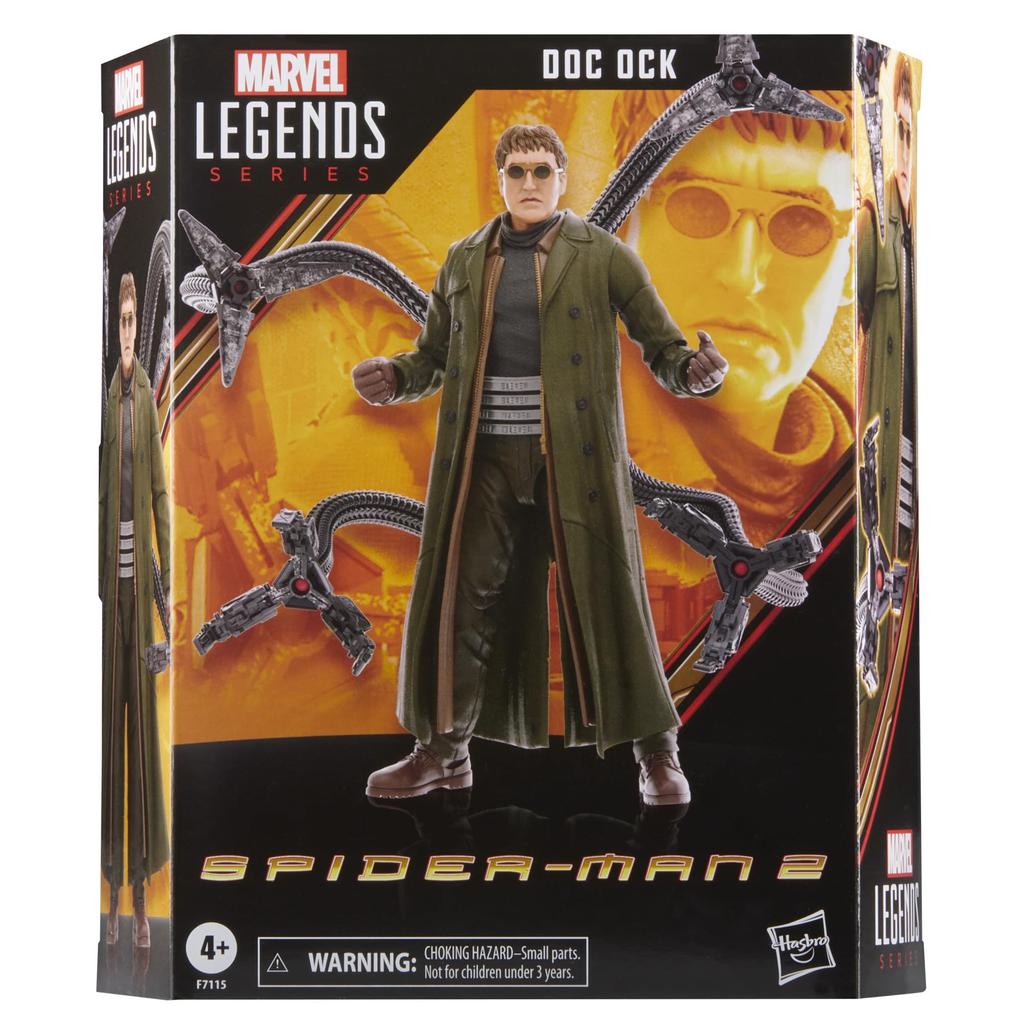 Hasbro Marvel Legends Series MARVEL 2 Доктор Осьминог Размер Действие Возраст от 4 лет и старше F7115 Оригинальный продукт Человек-паук 6 дюймов (15см) Фигура,
