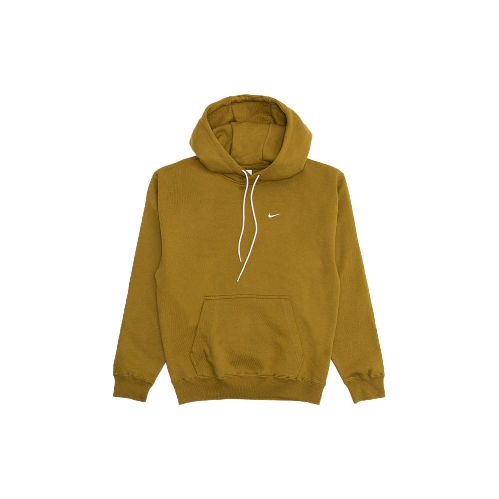 Nike Мужская флисовая толстовка с капюшоном Lab Solo Swoosh Desert Moss CV0552-318