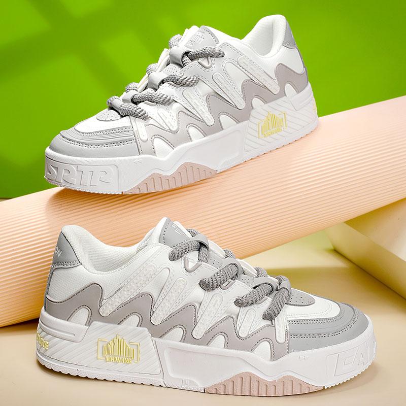 Fashion PARZIVAL New Men's Shoes Autumn Trend Male Retro Board Shoes Vulcanized Sneakers All-match Sports Casual Shoes Zapatillas Hombre