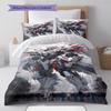 Gundam RX-78 Gundam Anime Bedding Set Polyester Soft Duvet Cover Twin Full Queen King -QJY