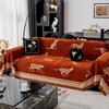 Chenille Slipcovers Leopard Animal Anti Cat Scratch Furniture Protector Bedspread Couch Towel Full Cover Blanket 3 Seater Sofa