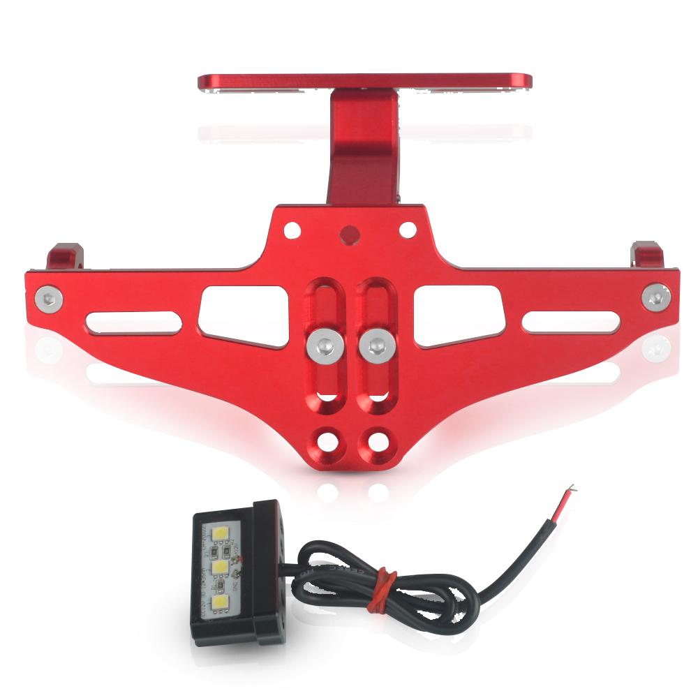 ДЛЯ HONDA VT750 PHANTOM VT750 SHADOW 2009 2010 2011-2017 Мотоциклетный держатель номерного знака с регулируемым углом наклона