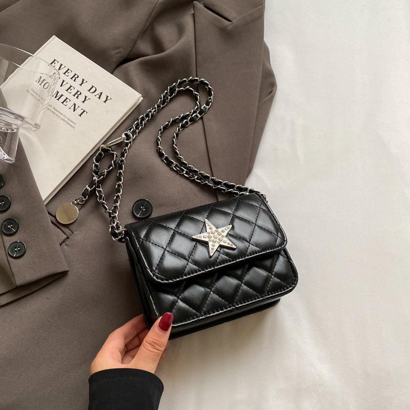 Новая летняя стильная уникальная и красивая сумка через плечо в корейском стиле, маленькая квадратная сумка, модная сумка через плечо с цепочкой, женская сумка