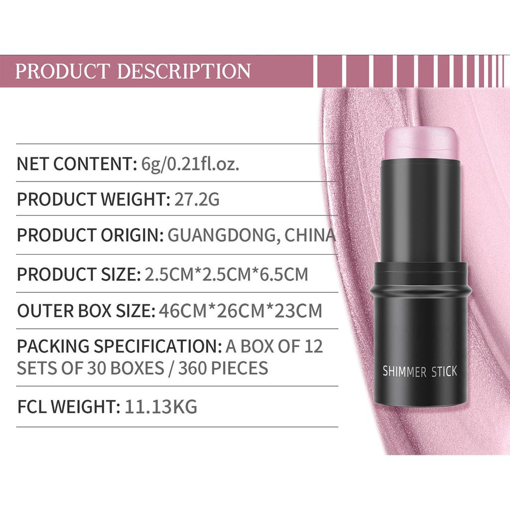 Blush and Bronzer Stick for Face | Non-Greasy, Hydrating Makeup with Natural Finish | Buildable Highlighter, Long-Lasting Cheek Color