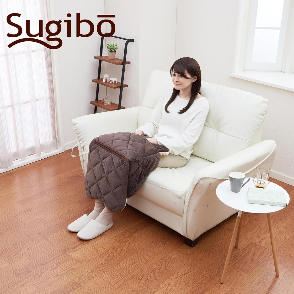 Чехол на подушку Sugibo Warm Waist, сделано в Японии, подогреваемый коврик, электрическое сиденье, стул с таймером, чтобы не забыть выключить, бежевый (стирающийся