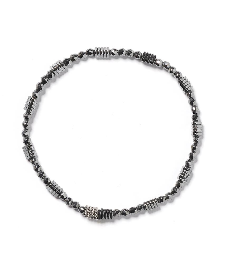 Винтажный серебряный браслет Polalita Hema Mix (Plt-Br-019_Sv)