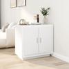 VidaXL White Buffet 80x40x75 Cm Engineered Wood 811817