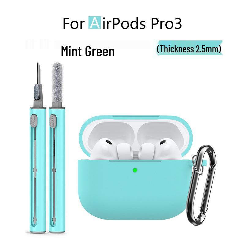 Совместимый с Apple AirPods Pro 3 Силиконовый Защитный Чехол, Чехол для Bluetooth Наушников