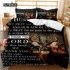 Letter Duvet Cover Set Letter Motivational Words To Son Letter Bedding Set Bedclothes Double Queen King Polyester Quilt Cover