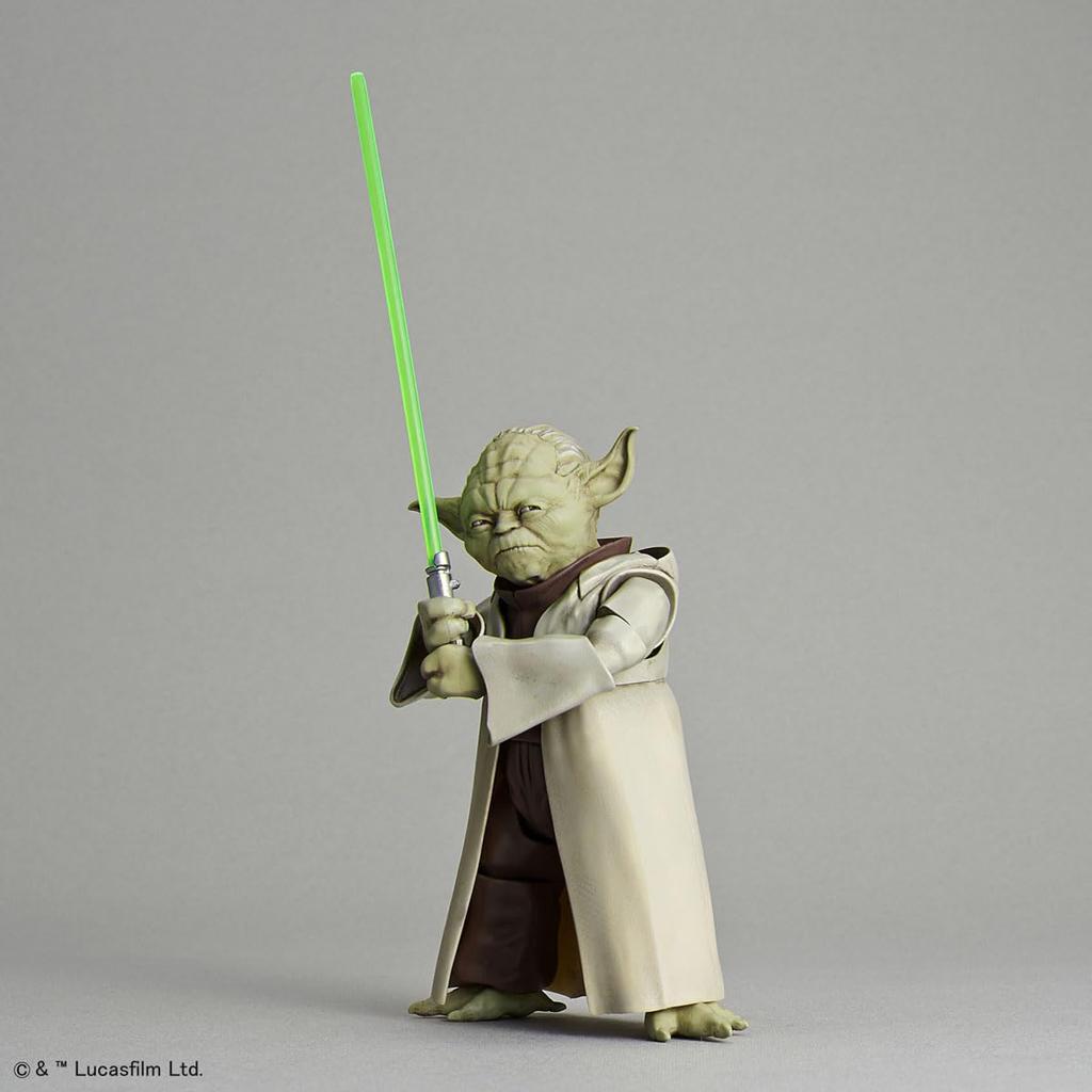 BANDAI SPIRITS Star Wars Yoda Plastic Model Package 1/6 Color-coded (new Version)