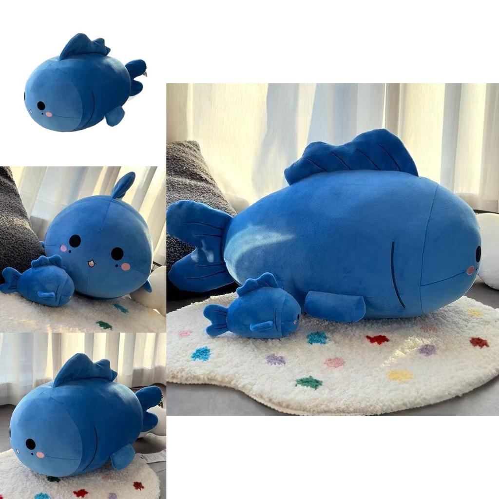 Starry Fish Plush Toy With Lightning Design For Kids And Teens Gift
