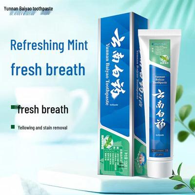 Зубная паста Yunnan Baiyao с мятой для здоровья десен