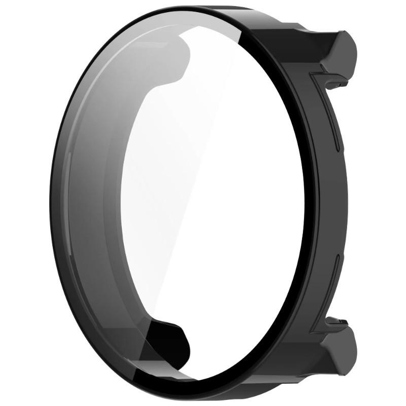 Glass Film with PC Shell for Suunto RUN All-around Bumper Anti-scratch Protective Cover + Screen Protector for Suunto Vertical