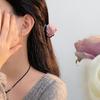 Модные серьги-кисточки с круглыми бусинами в виде банта для женщин с универсальными простыми и индивидуальными легкими роскошными серьгами