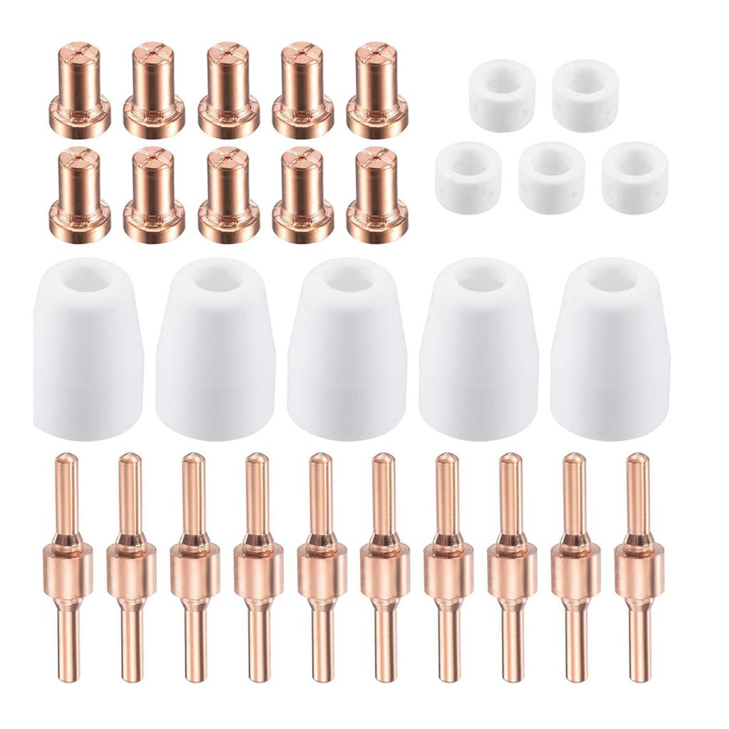 Наконечники сопла электрода плазменной резки для CUT-40 LGK-40 PT-31 Расходные детали для резака термодинамики и сварочного инструмента