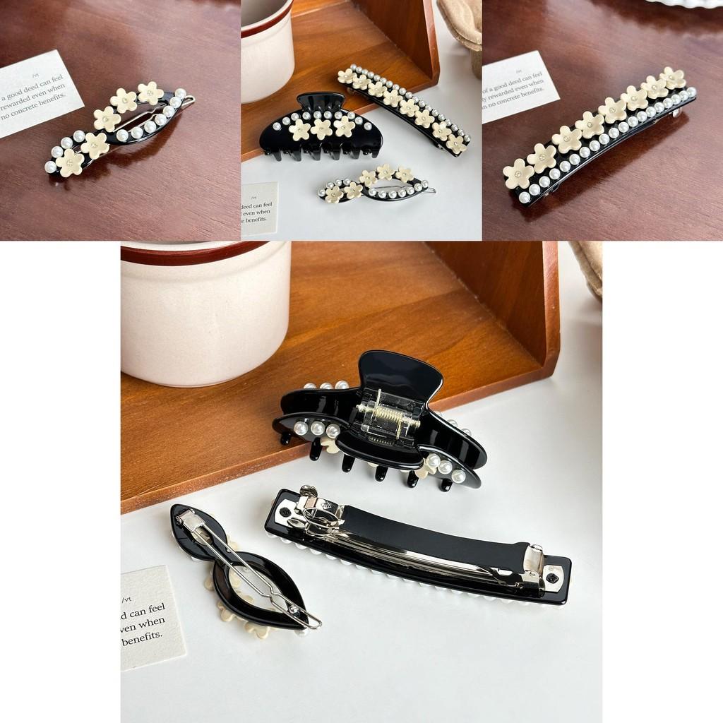 Стильная ацетатная заколка-краб для волос в виде цветка в красивых цветах для модных и трендовых образов