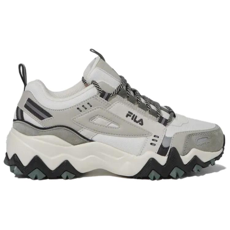 Fila Occiment TR V2 Удобные Модные Прочные Низкие Повседневные Кроссовки Унисекс Белый Серый 1JM02571G-067