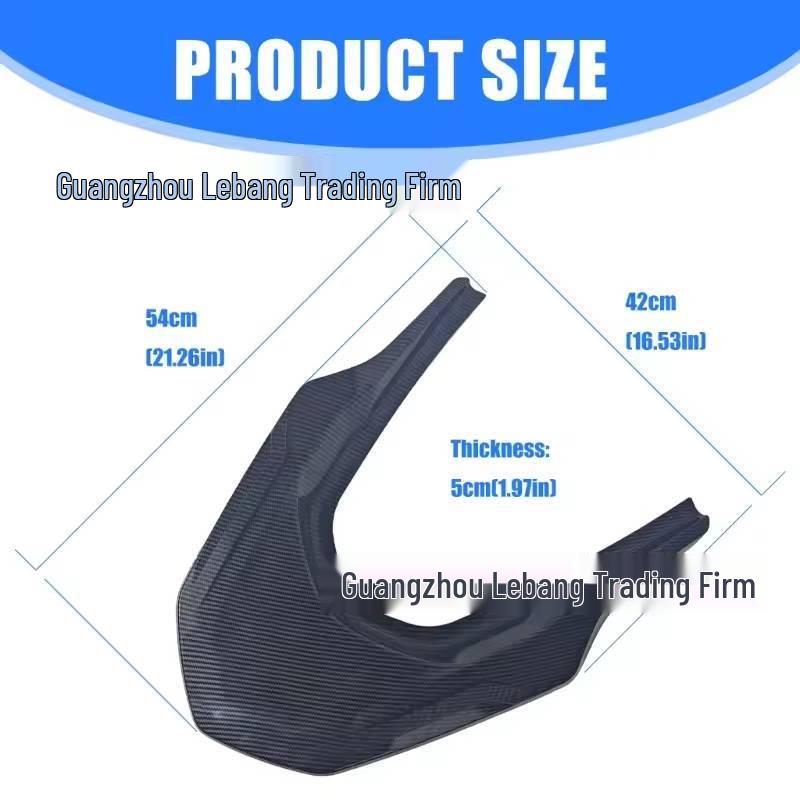 Задний багажник Honda PCX160 Защитная накладка на заднее крыло с текстурой под карбон