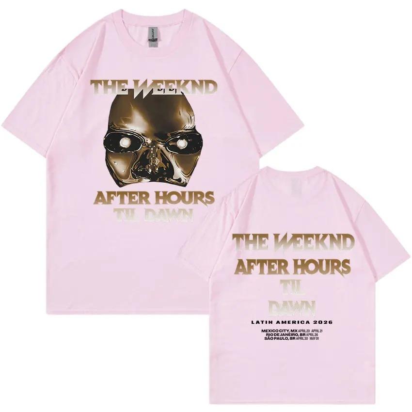 Черные оверсайз футболки The Weeknd After Hours Til Dawn Tour для женщин и мужчин