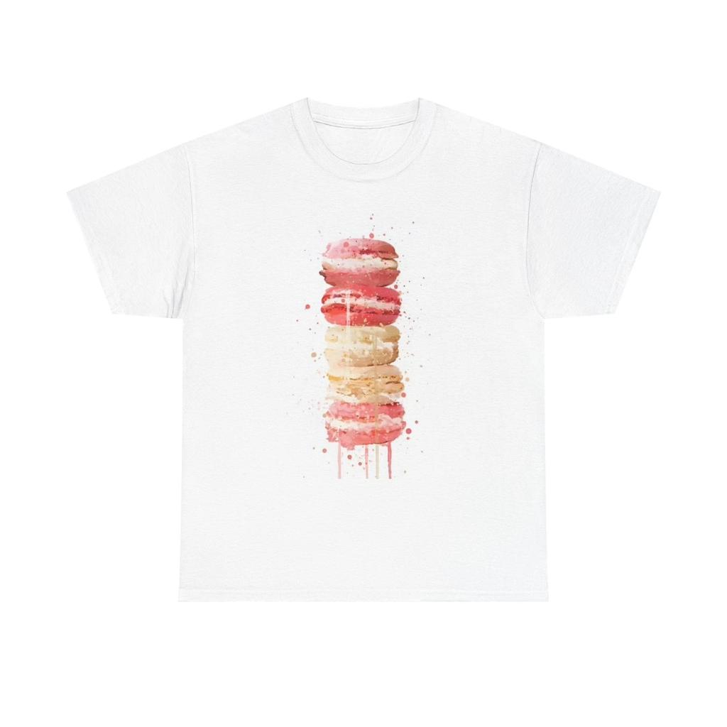 Men's and Women's T-shirts Macaroon Graphic