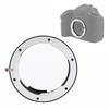 LR EOS Metal Lens Mount Adapter Ring for Leica R Lens to for Canon EOS EF Mount SLR Camera