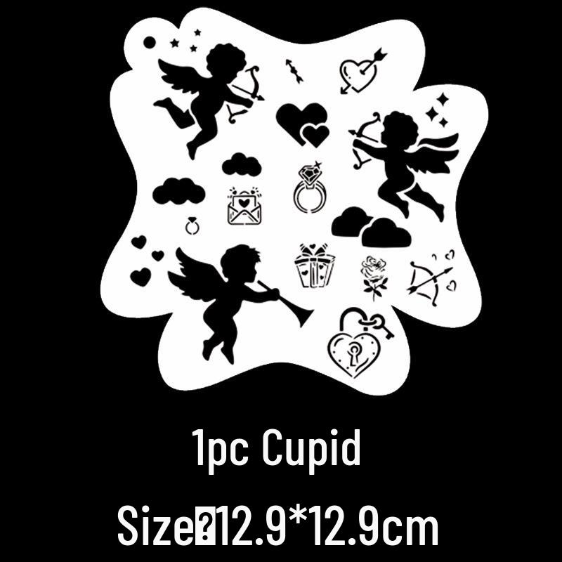 Кружевной трафарет для боди-арта