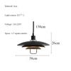 Nordic Danish Primus Designer Living Room Dining Counter Multilayer Circle Flying Saucer Adjustable Adjustable Hanging Light