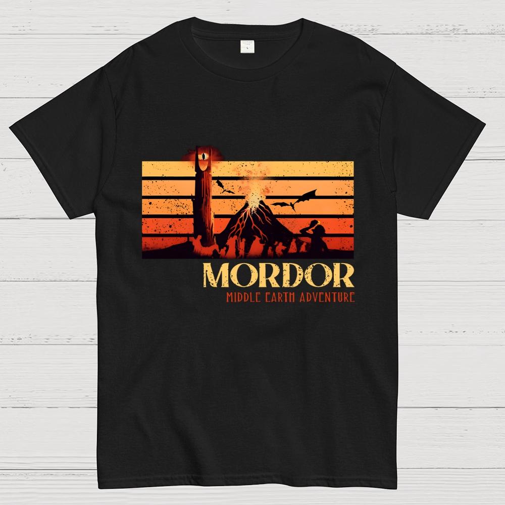 Middle Earth Adventure Cotton Summer Casual Cool Loose T-Shirt