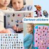55 Decorative Stickers For Desktop, Phone Case, Skateboard, Cartoon Animation Design