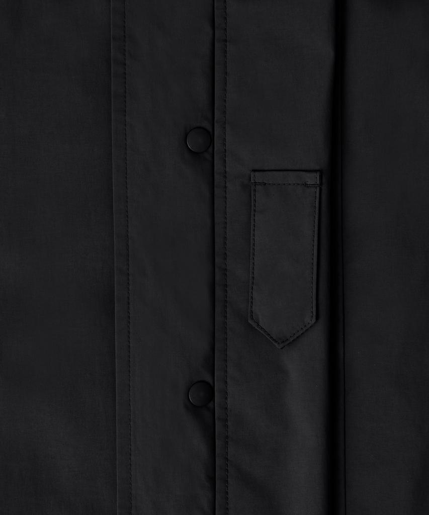 MUSINSA STANDARD Oversized Hooded Shell Parka [Black]