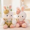 With Hats Bear Wear Clothes Plush Toys Fluffy Rabbit Stuffed Animal  Kids Gifts