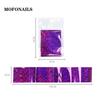 50pcs/set Holographic Nail Sticker Foil Decals Mixed-styles Foil Wraps Sticker 4*20CM/pc Foils Sticker For Nail Art Sticker Deco