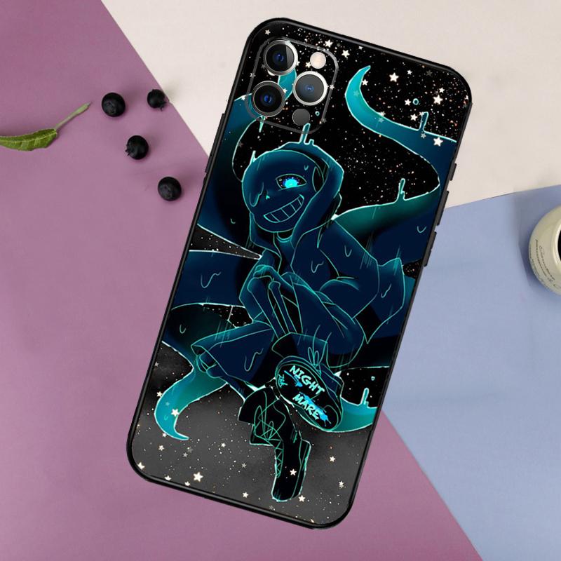 Чехол Undertale Sans для iPhone 16 15 14 13 12 11 Pro Max 7 8 Plus XR XS Max X Защитная крышка для телефона