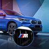 LRIMO1 New 2025 Car Front Grille Badge Emblem For BMW M Logo G60 E60 E46 X3 X4 X5 X6 F48 G01 E84 E83 F39 F10 F30 G11 G07 G86 G80 E90 E6