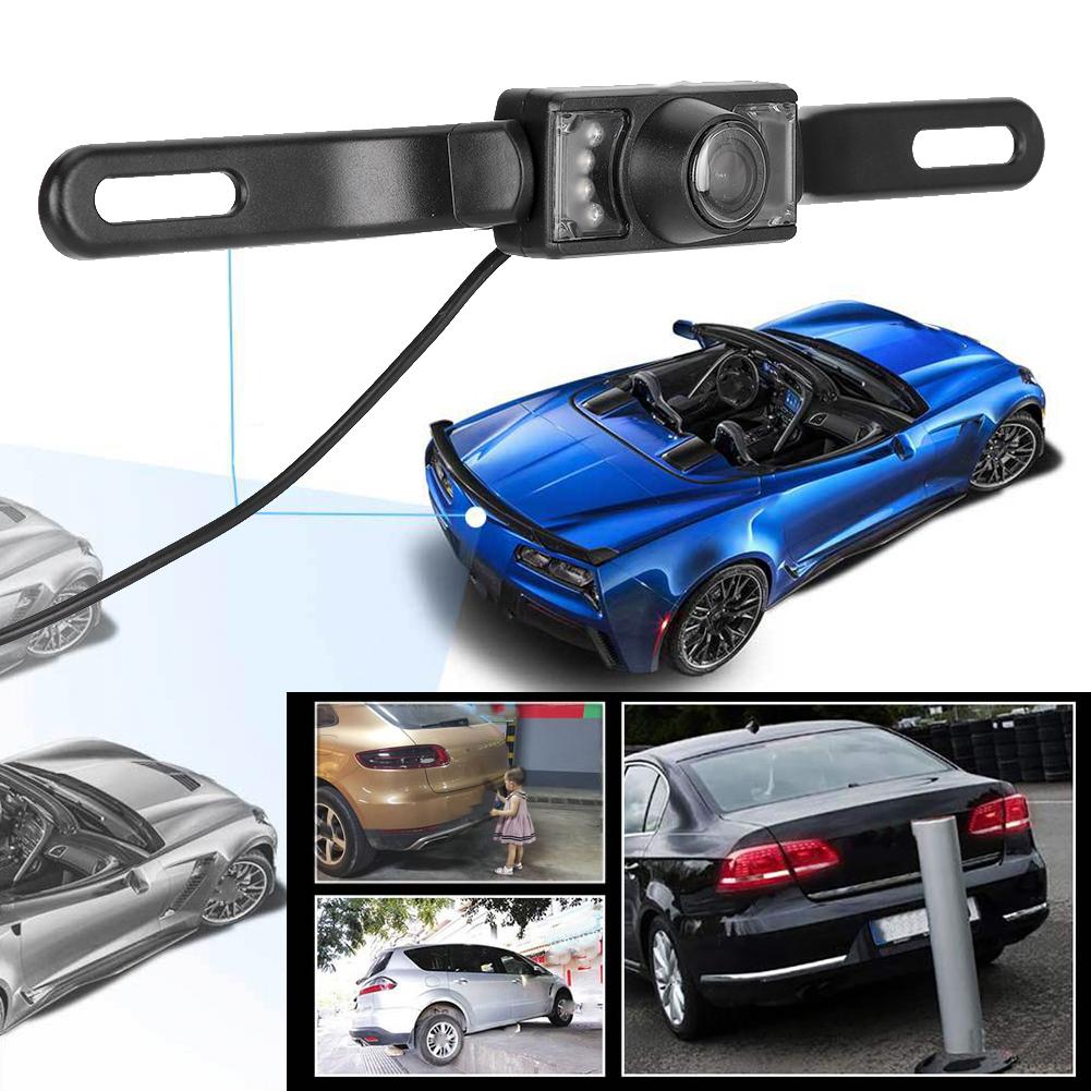 Waterproof IP67 HD Mirror IR Night Vision Camera for Car License Plate Rear View Parking Backup