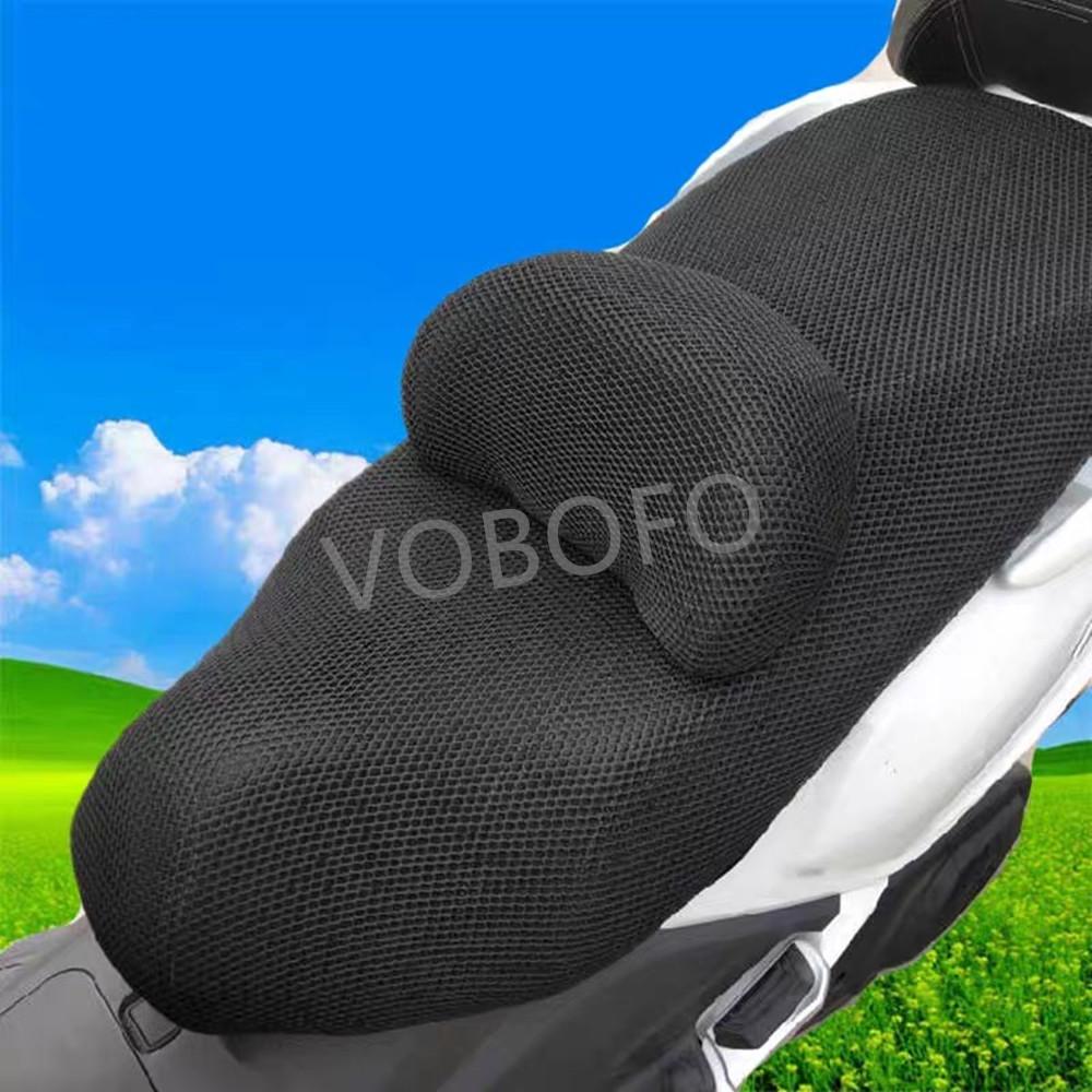 Motorcycle Accessories Breathable Seat Protection Cushion Nylon Cover Fit for Piaggio MP3 300 500 MP3 500 with Backrest Cover